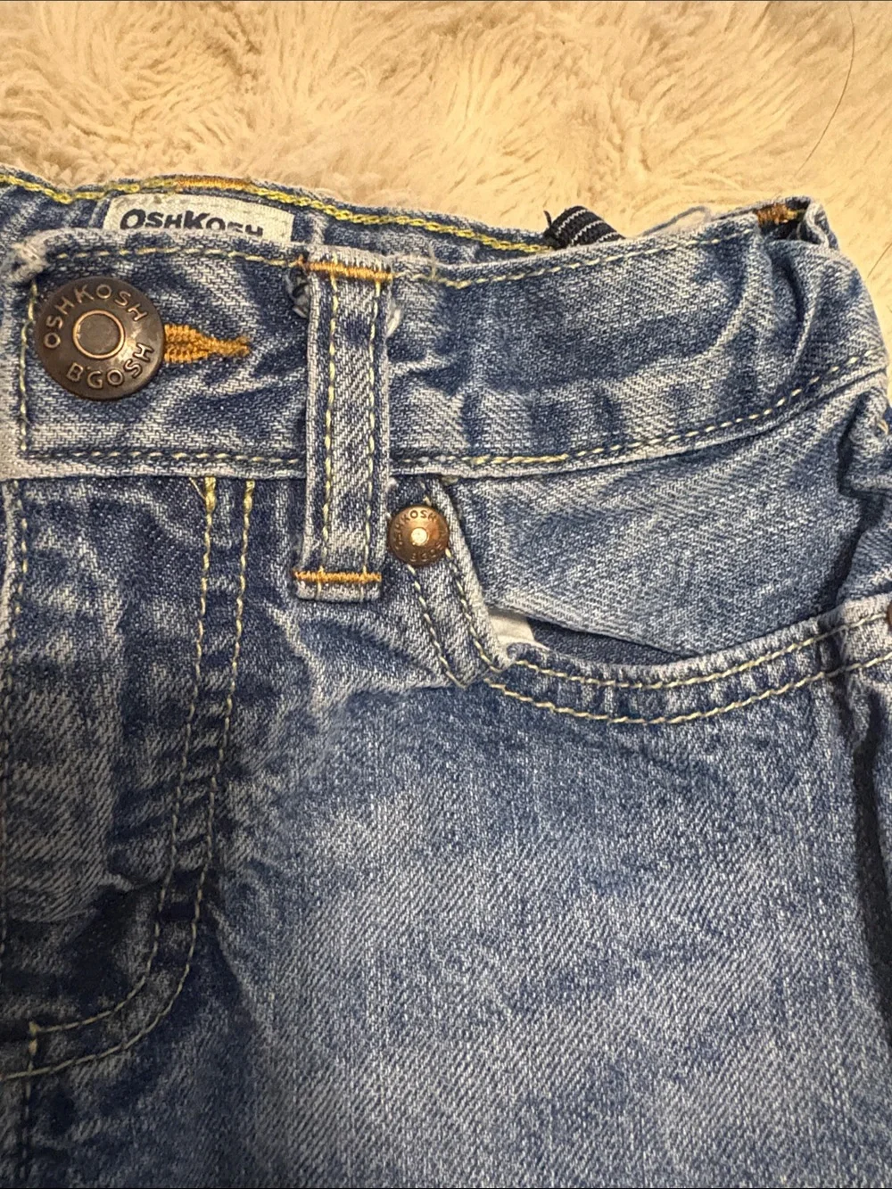 Classic OshKosh B’gosh Wide-Leg kids Jeans - Light Blue
